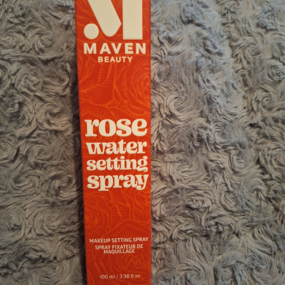 Rose Water Setting Spray - Hydrating Makeup Finish (Orange)